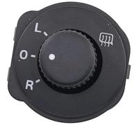 ZAPYVET Interruttore specchietto retrovisore auto, per Skoda, per Rapid Spaceback 2012-2019, per Fabia, per Ii Iii Kombi Manopola laterale esterna Controllo dello specchietto laterale