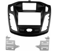 ZAPYVET Kit cruscotto stereo per auto Pannello stereo per autoradio Cornice per lettore DVD con fascia automatica, per cornice, per Ford per Focus C, per Max 2011