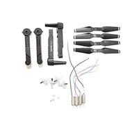 ZAPYVET Kit di ingranaggi for pale dell'elica del braccio, motori, for S70 S70pro Rc Drone Ricambi Quadcopter Sostituzione del braccio del drone(Schwarz)