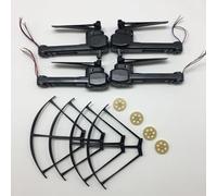 ZAPYVET Kit di parti di protezione for motori, ingranaggi elica, braccio motore, for drone quadcopter Z5 RC di ricambio Sostituzione del braccio del drone(Blue)