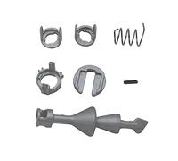 ZAPYVET Kit di riparazione 7 pezzi for cilindro serratura porta anteriore sinistra destra, for, E90 E91 E92 E93 SERIE 3 Cilindro della serratura dell'interruttore di accensione dell'auto