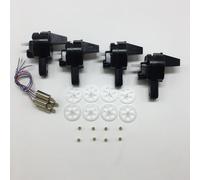 ZAPYVET Kit ingranaggi motore motore lame braccio, for accessori drone RC S60 Quadcopter Sostituzione del braccio del drone(Schwarz)