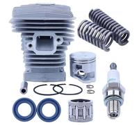 ZAPYVET Kit paraolio pistone Cilindro da 40 mm, for motoseghe STIHL, MS211 MS 211C MS211C 1139 020 1202 Pezzi di Ricambio Candela Kit di Riparazione del carburatore
