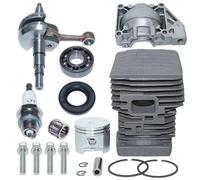 ZAPYVET Kit pistone Cilindro Albero Motore con Sostituzione Candela, for Motosega STIHL, MS390 MS290 MS310 029 039 Kit di Riparazione del carburatore