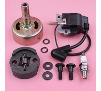 ZAPYVET Kit rondella bullone bobina accensione tamburo frizione a 9 denti GX25 GX 25 Motore tosaerba a 4 tempi pezzo di ricambio Sostituisci la parte Kit frizione tosaerba