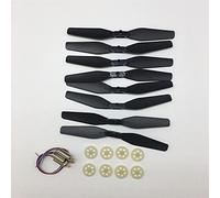 ZAPYVET Lame Elica Fissa Braccio Motore Protezione Ingranaggi Anello Kit di Protezione Set Motore Ingranaggi, for SG-907 SG907 RC Drone Quadcopter Sostituzione del braccio del drone(Green)