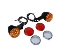ZAPYVET Luci ambrate for indicatori di direzione anteriori for moto, for Harley, XL48 XL1200X 2016-2021 Indicatore di direzione per moto(Schwarz)