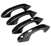 ZAPYVET Maniglia esterna for portiera auto, for Seat, for Leon MK4 KL1 KL8 2020-2022 Accessori protettivi esterni for auto Gadget Style Sticker Copri maniglia for portiera in fibra di carbonio Copertu