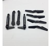 ZAPYVET Motori a braccio pieghevole, protezione elica, for XT6, for LS-Quadcopter, for LSRC, pezzi di ricambio for droni Sostituzione del braccio del drone(Navy Blue)