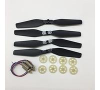 ZAPYVET Motori Braccio elica Motore Carrello di atterraggio Anello di protezione lama, for SG907 GPS Drone RC Quadcopter Pezzi di ricambio Sostituzione del braccio del drone(Lavender)