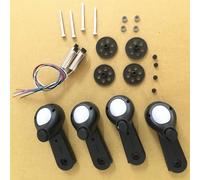 ZAPYVET Motori Braccio pieghevole Cuscinetti motore Ingranaggi Kit di parti, for SG701 RC Quadcopter Sostituzione del braccio del drone(3.7V motor set)