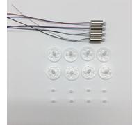 ZAPYVET Motori di protezione dell'elica del braccio pieghevole, ingranaggi del motore S173, for MINI, pezzi di ricambio for droni RC Quadcopter Sostituzione del braccio del drone(Schwarz)