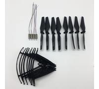 ZAPYVET Motori di protezione dell'elica del braccio pieghevole, ingranaggi del motore S173, for MINI, pezzi di ricambio for droni RC Quadcopter Sostituzione del braccio del drone(Navy Blue)