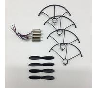 ZAPYVET Motori eliche di protezione for motori a braccio, for LS-MINI, pezzi di ricambio for droni RC Quadcopter Sostituzione del braccio del drone(Rot)