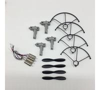 ZAPYVET Motori eliche di protezione for motori a braccio, for LS-MINI, pezzi di ricambio for droni RC Quadcopter Sostituzione del braccio del drone(White)