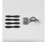 ZAPYVET Motori eliche di protezione for motori a braccio, for LS-MINI, pezzi di ricambio for droni RC Quadcopter Sostituzione del braccio del drone(Schwarz)