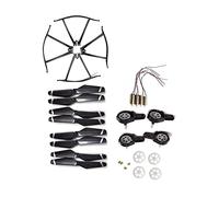 ZAPYVET Pale dell'elica Braccio motore Motori Guardia ingranaggio, for S60 Fpv Drone Camera Quadcopter RC Helicopter Accessori Parti Sostituzione del braccio del drone(White)