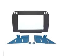ZAPYVET Pannello Stereo Doppio DIN, for Benz, Fascia S Class Colore Nero Radio Refitting Montaggio cruscotto Installazione Trim Kit Face Facia Cornice per autoradio
