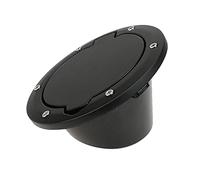 ZAPYVET Parte di ricambio del coperchio del serbatoio del tappo dello sportello del serbatoio del carburante for auto con accessorio LOGO, for Wrangler JK Rubicon Sahara Unlimited 2007-2017 Tappo del