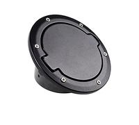 ZAPYVET Parti di ricambio automatiche in alluminio for coperchio del serbatoio del tappo dello sportello del serbatoio del carburante for auto, for Wrangler JK Rubicon Sahara Unlimited 2007-2017 Tappo