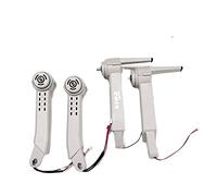 ZAPYVET Pezzi di ricambio for quadricotteri, motori, bracci, ingranaggi, luci, parti, for S162pro S162gps, drone RC con telecamera Sostituzione del braccio del drone(A A1 B B1 4PCS arm)
