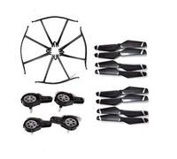 ZAPYVET Ricambi Braccio con ingranaggi Eliche Pale elica Protezione, for S60 Rc Drone Sostituzione del braccio del drone