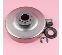 ZAPYVET Rondella for cerchio ruota dentata tamburo frizione E Clip cuscinetto ad aghi, for Husqvarna, 362 365 371 372 motosega parte 3/8 passo 7 denti ID 22 mm Pignone per motosega