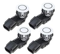 ZAPYVET Sensore di parcheggio PDC 4 pezzi, for Toyota, 89341-42060 8934142060 Sensore di parcheggio(White)