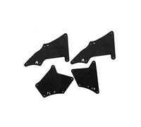 ZAPYVET Set di 4 paraspruzzi, for Toyota, 4Runner Rivestimento parafango Grembiule Guarnizione paraspruzzi Gonna con patta Paraspruzzi Paraspruzzi per auto