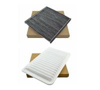 ZAPYVET Set filtro aria abitacolo carbonizzato motore SIENNA CAMRY RX350 ES330 17801OH010 8713932010 Filtro aria motore(Blue)
