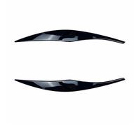 ZAPYVET Sopracciglia for fari, palpebre angolari, Copertura for E90 Berlina E91 Touring 2005-2011, Accessori for Auto, Tuning e bodykit. Pellicola Oscurante per fari(Gloss Black)