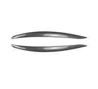 ZAPYVET Sopracciglio for Faro Anteriore, Finitura Lucida Nera, for Serie 3 E90 M3 E92 E93, Adesivo for la Copertura del Faro Anteriore. Pellicola Oscurante per fari(Carbon Look)