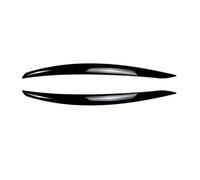 ZAPYVET Sopracciglio for Faro Anteriore, Finitura Lucida Nera, for Serie 3 E90 M3 E92 E93, Adesivo for la Copertura del Faro Anteriore. Pellicola Oscurante per fari(Glossy Black)