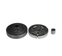 ZAPYVET Tamburo frizione Coperchio Kit cuscinetto ad ago Motosega 4500 5200 5800 45cc 52cc 58cc Pezzi di ricambio for motosega Kit frizione tosaerba
