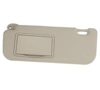 ZAPYVET Visiera parasole laterale, for Corolla, 2014 2015 2016 2017 1 pz Pannello for auto con specchio for il trucco Sinistro Destro Beige Grigio 74320-02B21 anteriore Parasole per auto