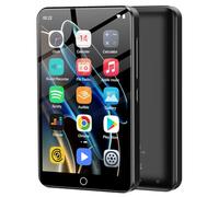 ZAQE Lettore MP3 con Spotify, ZAQE 80 GB, lettore MP3 con Bluetooth e WLAN, lettore MP3 con musica Amazon, udibile Deezer, touchscreen da 4 pollici, lettore MP4 per bambini