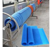 ZAQYCM Copertura Solare Piscina Copertura Termica per Piscina 20mil, Coperta A Bolle Termica per Piscine Interrate E Fuori Terra, Lato Bolle Verso Il Basso(1x1m/3.3x3.3ft)