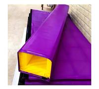 ZAQYCM Cuscino per Palo di Basket Tappetino Imbottito In Schiuma Per Pali In Metallo/Pilastri Del Garage/Parcheggio, Copripalo Per Seminterrato Altezza 210cm(Purple,6.5"X6.5"(16X16CM))