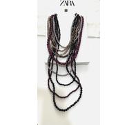 Zara 2025 Pacco Di 2 Collane A Più Perline Rif 4736/038/606