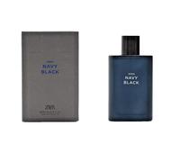ZARA Navy Black Men Perfume Eau De Toilette Fragrance 3,04 once 90 ml nuovo d...