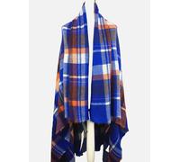 Zara Quadri Morbido Tartan Sciarpa Scialle Stola Logori Misura 140cm X 140cm