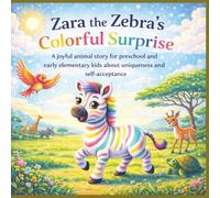 Zara the Zebra’s Colorful Surprise: A joyful animal story for preschool and early elementary kids about uniqueness and self-acceptance