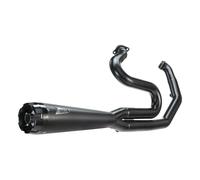 Zard Système De Ligne Complète Homologué 2-in-1 Harley Davidson Street Glide/road King/road Glide E5 Zhd034s00sao-b