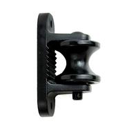 Zareba IWPRB-Z - Isolante a rullo in plastica nera per pali in legno, confezione da 10, isolanti elettrici per recinzione elettrica, per trecce in polybraid, corda, polywire, filo, include 10 isolanti