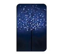 Zarivy Albero 3D Sakura da 150 cm con 200 LED blu. Ideale per decorare interni ed esterni con stile. Impermeabile IP44, perfetto per creare un'atmosfera magica.