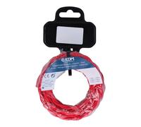 Zarivy Cavo in tessuto intrecciato 2 x 0,75 mm C-62 rosso 5 m