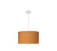 Zarivy Ciondolo alla moda 2xe27 in bianco e arancione. Dimensioni: 40 x 40 cm. Include diffusore per una luce morbida e decorativa, ideale per dare un tocco moderno a qualsiasi spazio.