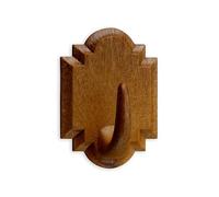 Zarivy Gancio Adesivo in Legno, Facile Installazione, Resistente, Ideale per l'organizzazione e la Decorazione in casa e Ufficio.