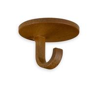 Zarivy Gancio adesivo in legno, resistente e facile da installare, ideale per l'organizzazione della casa e dell'ufficio.