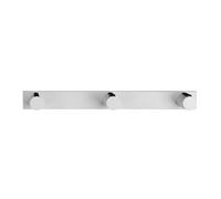 Zarivy Gancio cilindrico Triplo bianco dal design funzionale, ideale per ottimizzare gli spazi e organizzare vestiti o accessori.